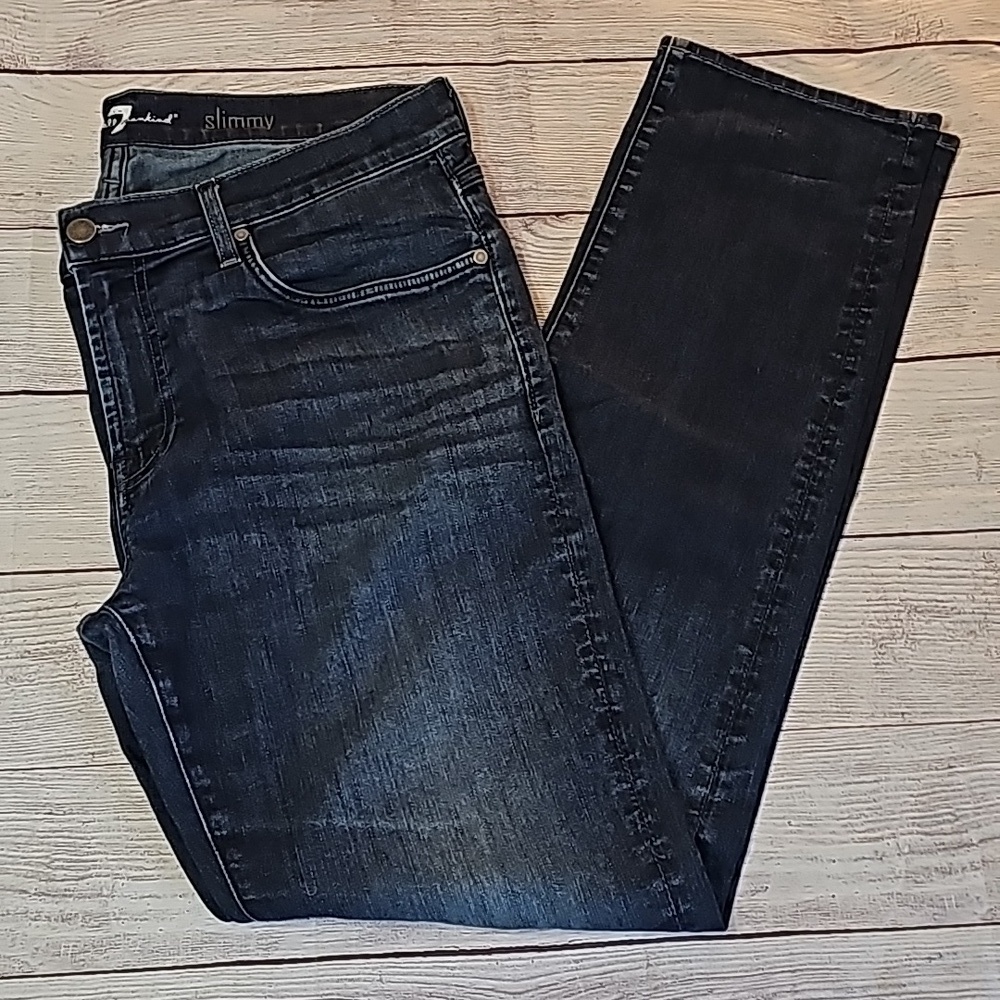 7 for all mankind sz 36 slimmy jeans